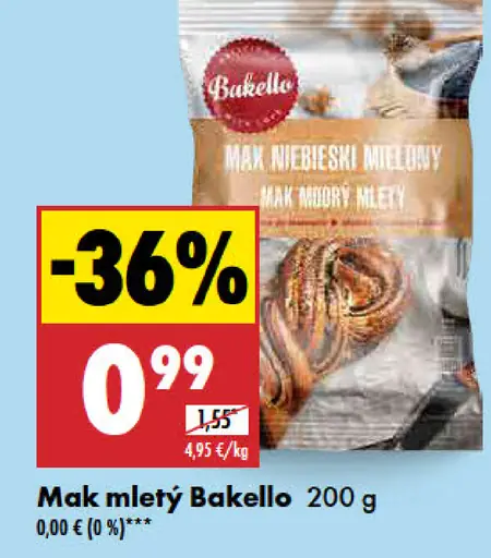 Bakelle Mak mletý