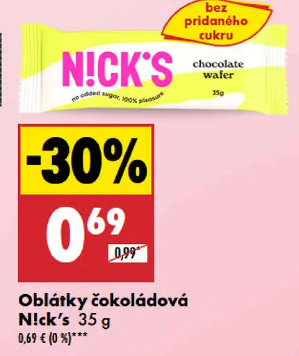 Nick's Oblátka čokoládová