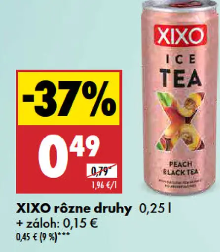 XIXO plechovka