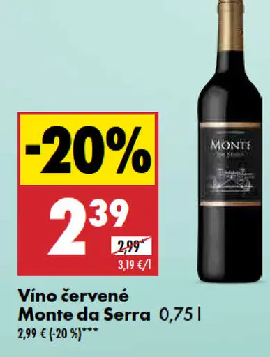 Monte da Serra Vino červené