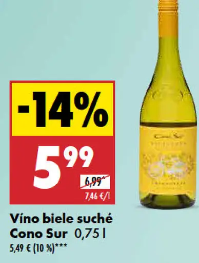 Cono Sur biele suché