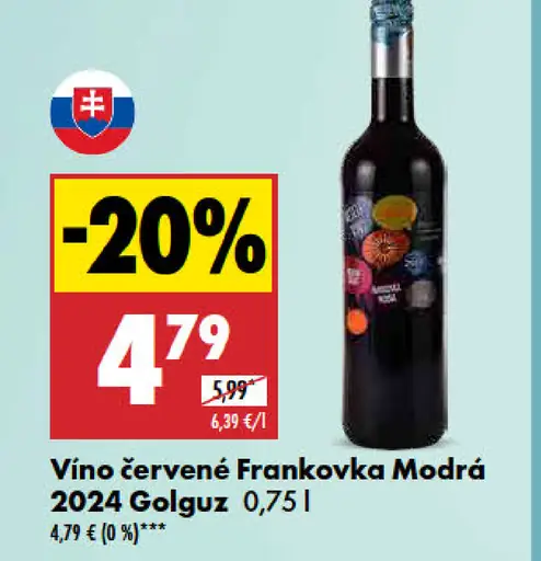 Golguz Frankovka Modrá 2024
