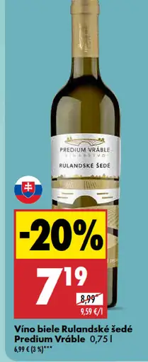 Predium Vráble Rulandské šedé