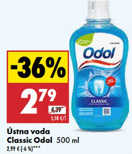 Odol Classic ústna voda
