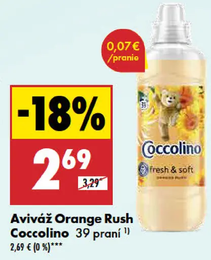 Coccolino aviváž Orange Rush