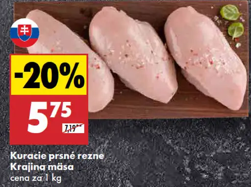 Kuracie prsia rezne