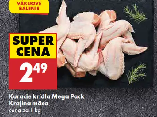 Kuracie krídla mega pack