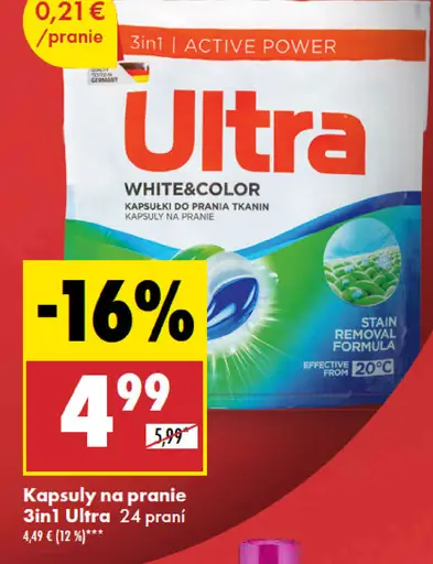 Ultra kapsuly na pranie