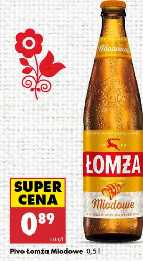 Łomża Miodowe pivo