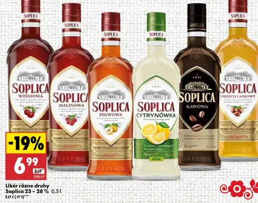 Soplica likér rôzne druhy