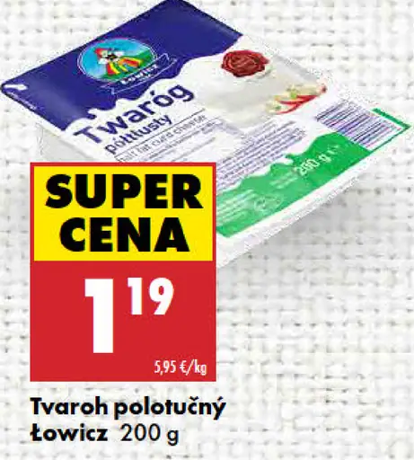 Łowicz Tvaroh polotučný