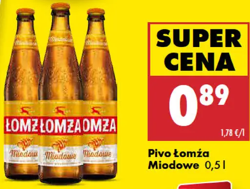 Pivo Lomza plechovka