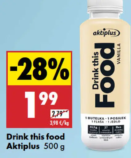 Aktiplus Drink this food