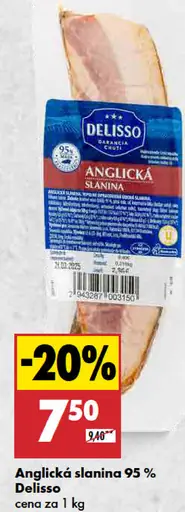 Delisso Anglická slanina