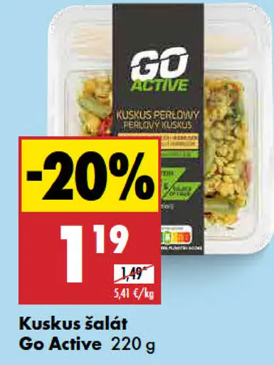 Go Active Kuskus šalát
