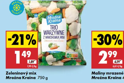 Mrożna Kraina Zeleninový mix