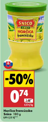 Snico Horčica francúzska