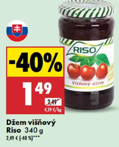 Riso Džem višňový