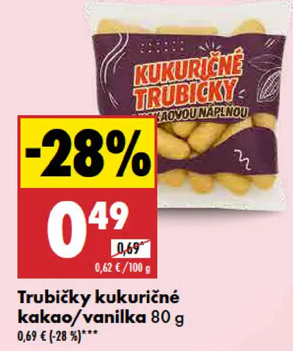 Kukuričné trubičky