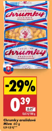 Chrumky arašidové