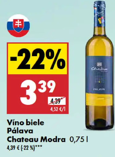 Chateau Modra Vino Pálava