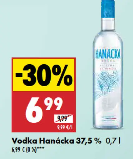 Hanácká Vodka 37,5%