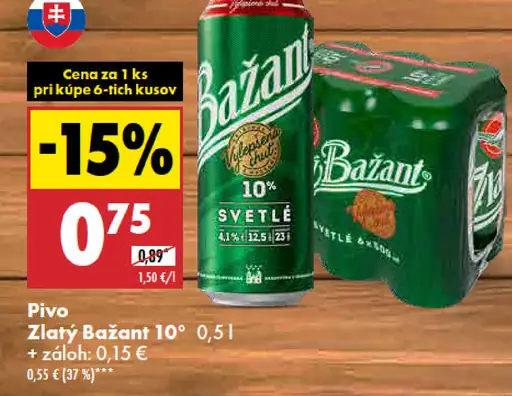Zlatý Bažant 10°