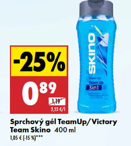 Skino Sprchový gél TeamUp/Victory
