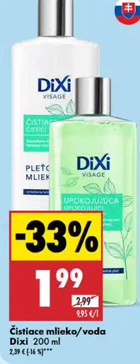 Dixi Čistiace mlieko/voda