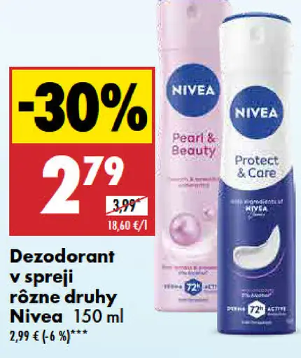 Nivea Dezodorant v spreji