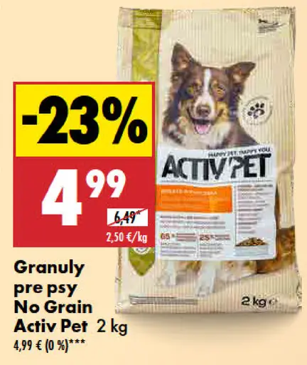 Activ Pet granuly No Grain
