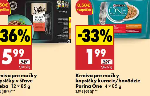 Sheba kapsičky v šťave