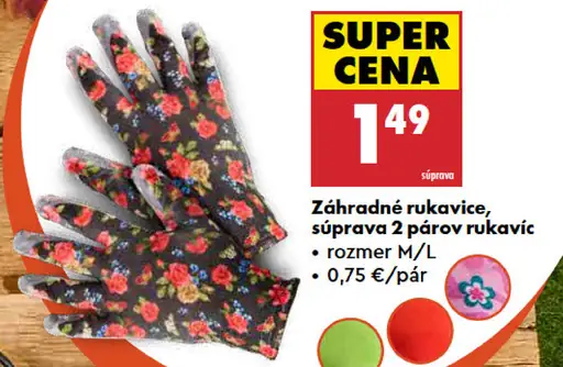 Gardenic Záhradné rukavice