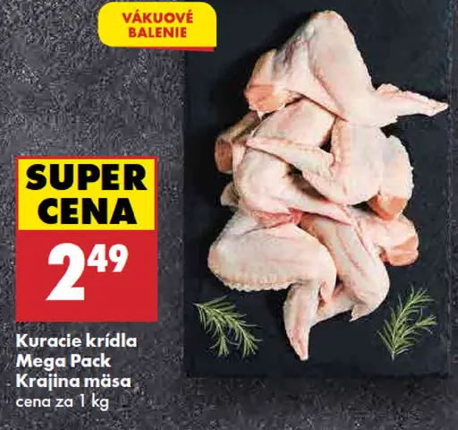 Kuracie krídla mega pack