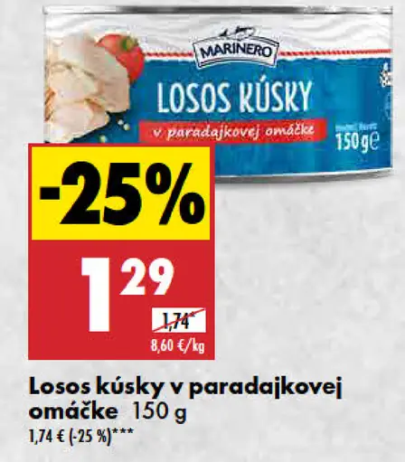 Marinero Losos kúsky v paradajkovej omáčke