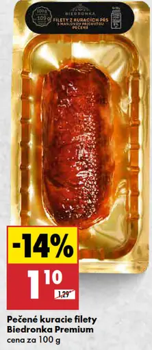 Biedronka Pečené kuracie filety