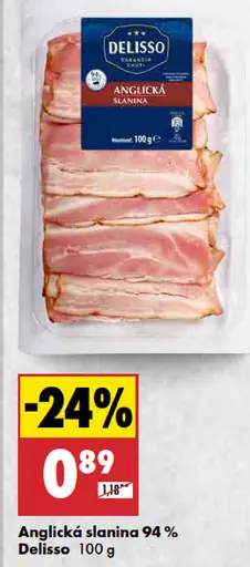 Delisso Anglická slanina