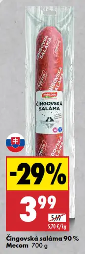 Mecom Čingovská saláma 90%