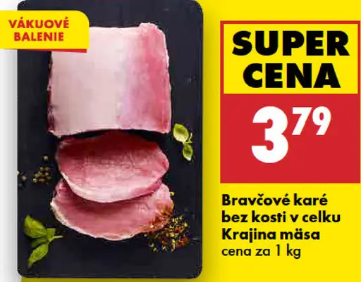 Bravčové karé bez kosti, v celku Krajina mäsa