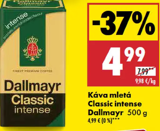 Káva mletá Dallmayr classic intense