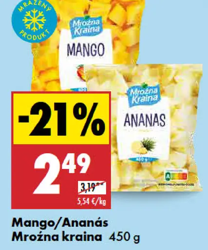 Mrožná kraina Mango/Ananás