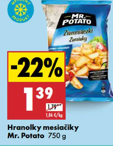 Mr. Potato Hranolky mesiačiky