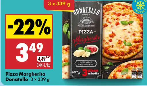 Donatello Pizza Margherita