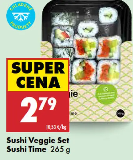 Sushi Time veggie set