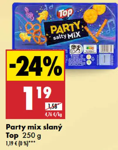 Party mix slaný Top