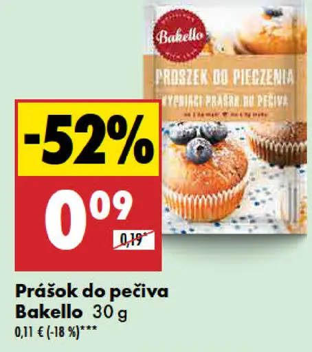 Bask Prášok do pečiva