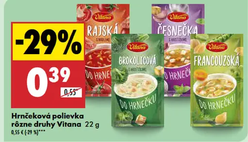 Vitana Hrnčeková polievka