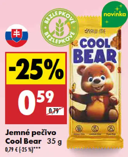 Cool Bear Jemné pečivo