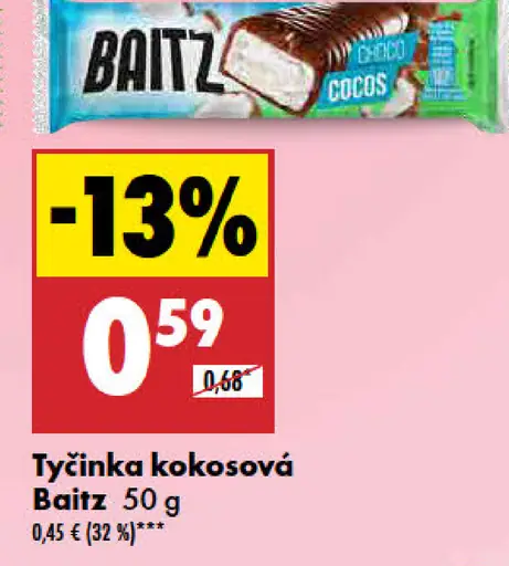 Baitz Tyčinka kokosová