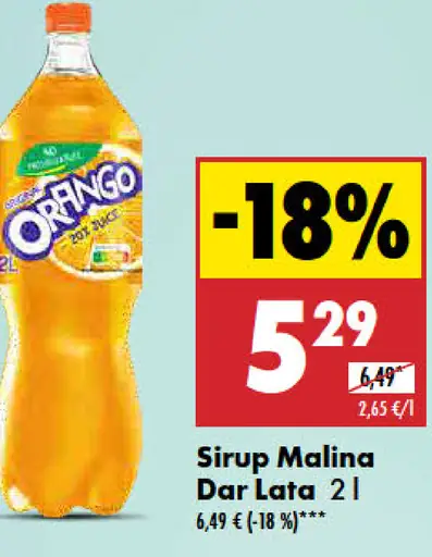 Sirup Malina Dar Lata